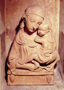 Vierge et Enfant (marbre)